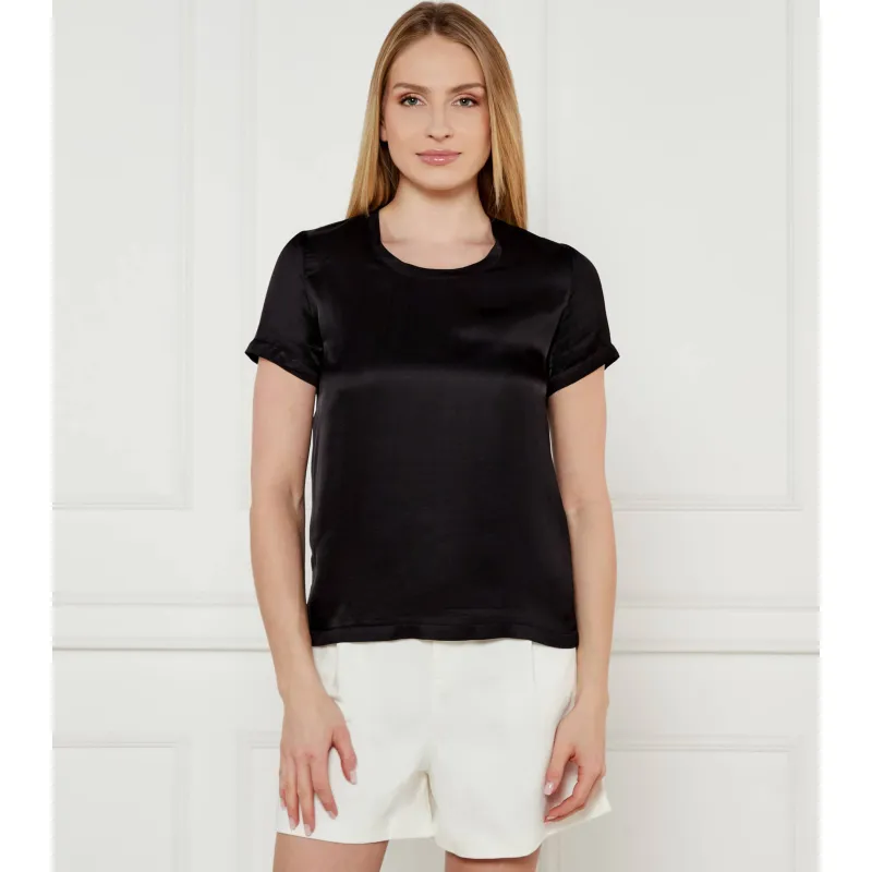 Liu Jo Satynowa bluzka Regular Fit