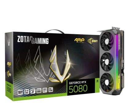 Zotac GeForce RTX 5080 AMP Extreme Infinity 16GB GDDR7 DLSS4 ZT-B50800B-10P
