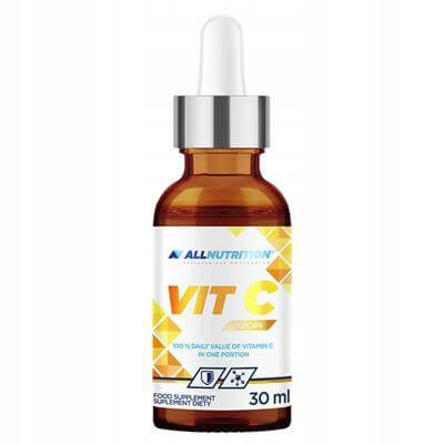 Allnutrition, Vit C Drops, Suplement Diety, 30ml