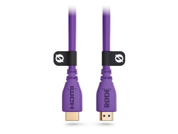 RODE Kabel HDMI 2.0 1.5m Fioletowy C15PU