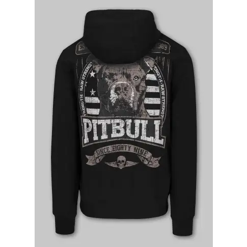 Pit Bull Bluza Z Kapturem Męska TroubleMaker Black