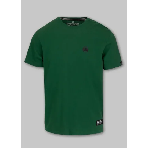 Pit Bull T-Shirt Koszulka Small Logo Leaf Green