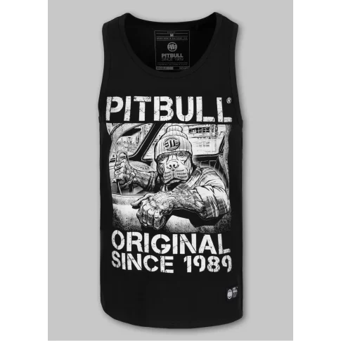 Pit Bull Tank Top Na Ramiączkach Drive Black