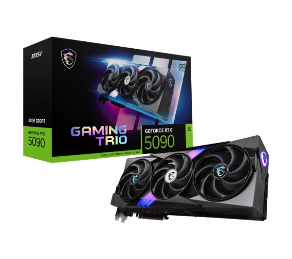 MSI GeForce RTX 5090 Gaming Trio OC 32GB GDDR7 512bit DLSS 4