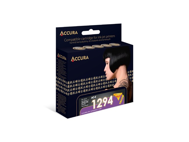 Accura ink Epson T1294 zamiennik XL AC-E1294YXL