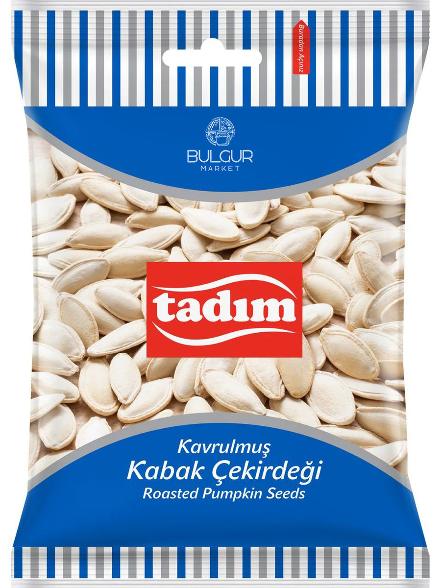 Tadım Prażone Pestki Dyni 150g – Naturalna Przekąska z Turcji