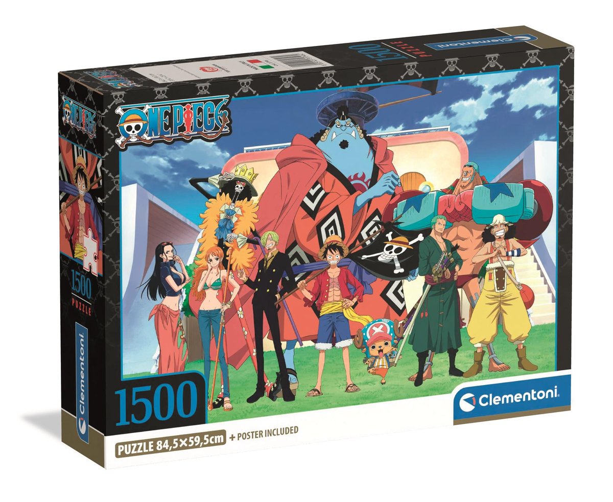 Clementoni, puzzle 1500 compact one piece 31746