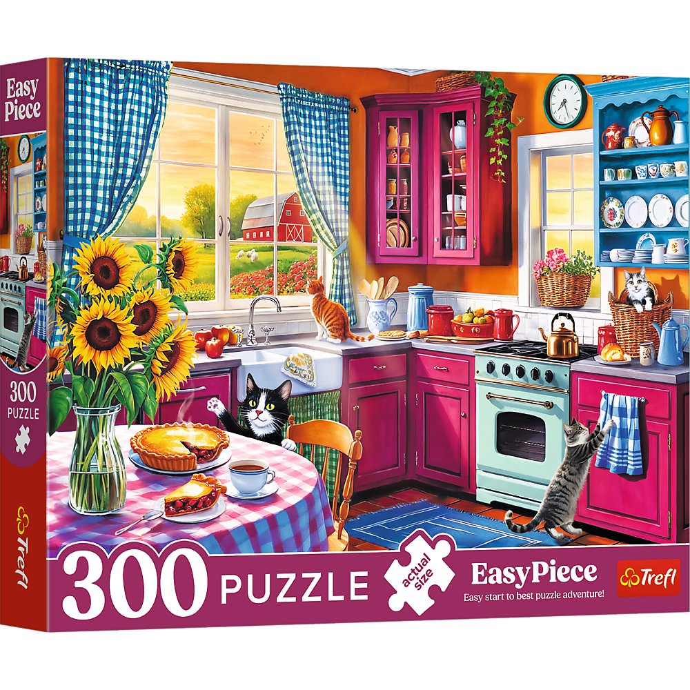 Puzzle, EasyPiece, Poranek w kuchni, 300 el.