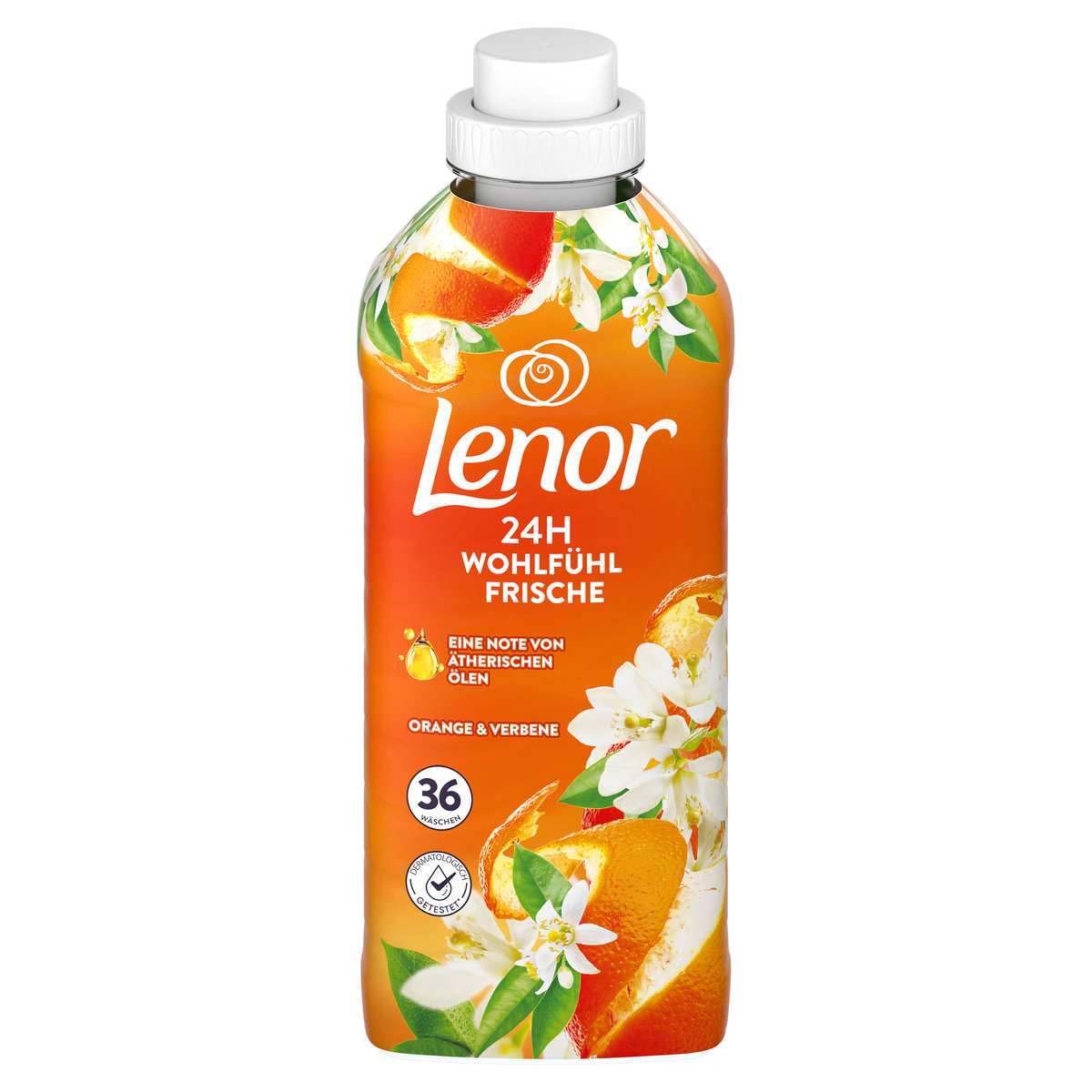 LENOR Niemiecki płyn do płukania tkanin Orange Verbena 756ml DE