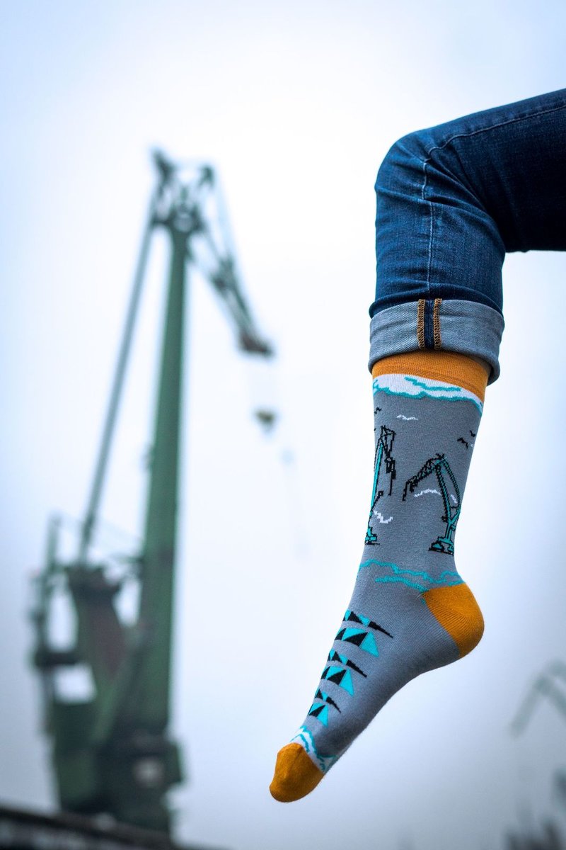 Skarpetki Gdańsk Dźwigi rozmiar 37-41 S-M