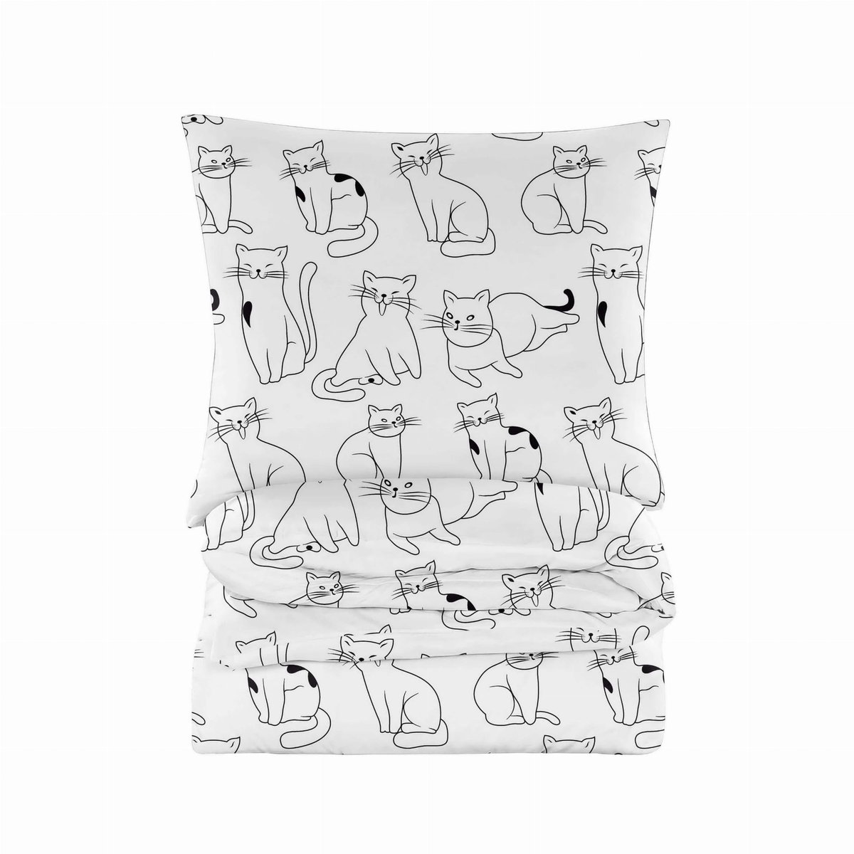 Pościel Bawełniana 160X200 Mruczek