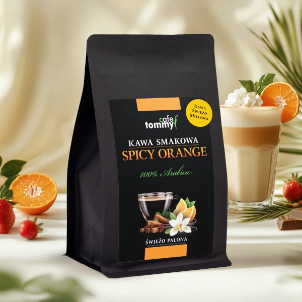 Kawa smakowa mielona Spicy Orange 250g