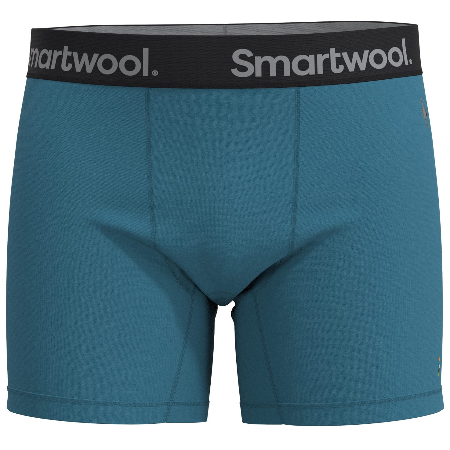 Męskie bokserki Smartwool M Boxer Brief Boxed Rozmiar: XL / Kolor: turkusowy
