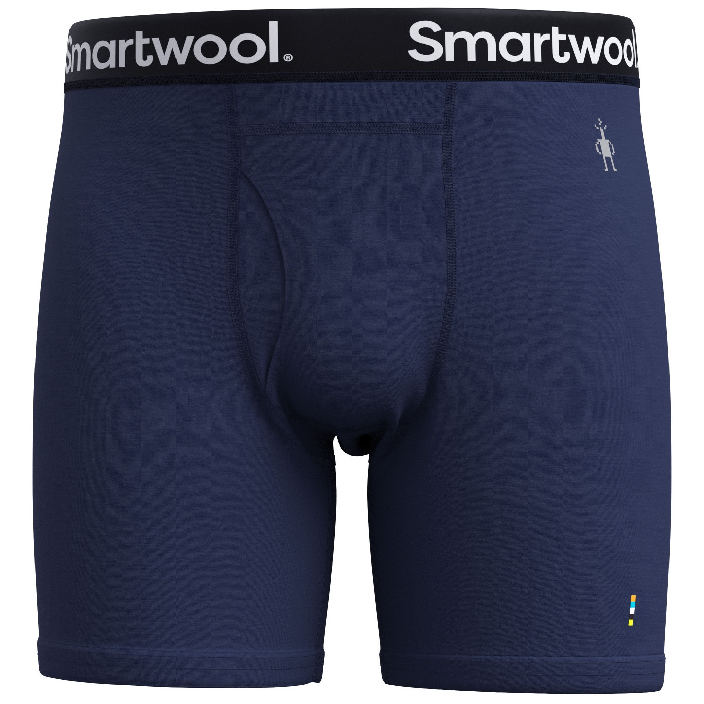 Męskie bokserki Smartwool M Merino Boxer Brief Boxed Rozmiar: XXL / Kolor: ciemnoniebieski