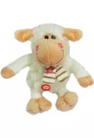 Owieczka w szaliku z głosem 20cm