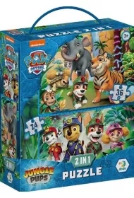 Puzzle 2w1 Psi Patrol Przygoda w dżunlgi