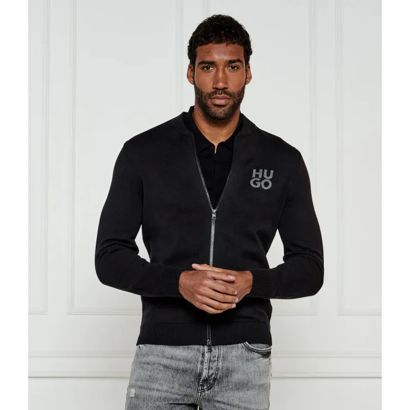 HUGO Sweter Solouh Regular Fit