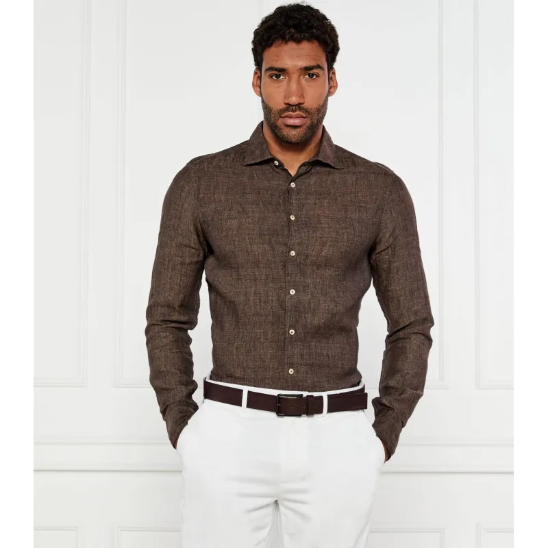 Stenströms Lniana koszula Slim Fit
