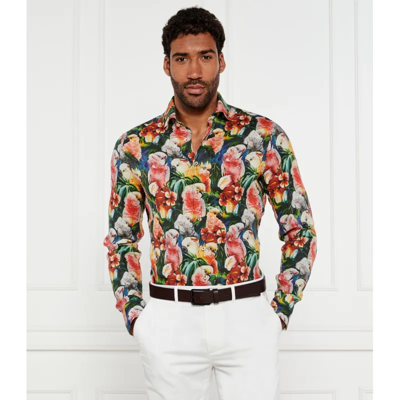 Stenströms Lniana koszula Slim Fit