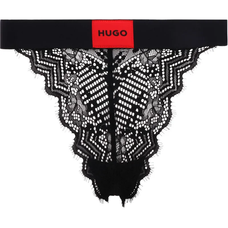 Hugo Bodywear Koronkowe stringi