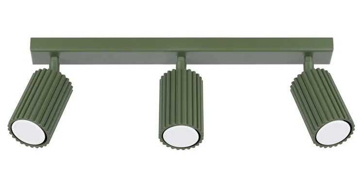 Oliwkowa lampa syfitowa w stylu loft - D307-Melson