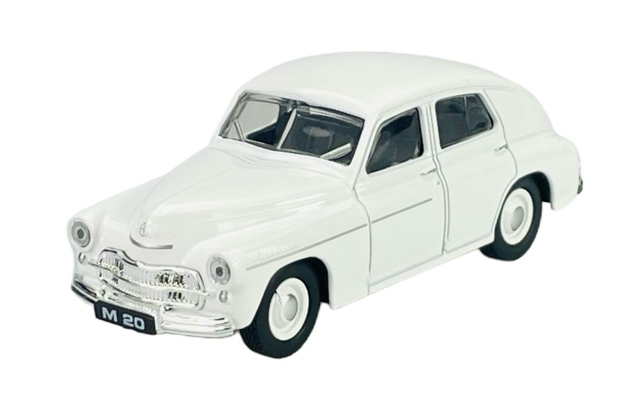 KOLEKCJA PRL WARSZAWA M-20 BIAŁA 1:43