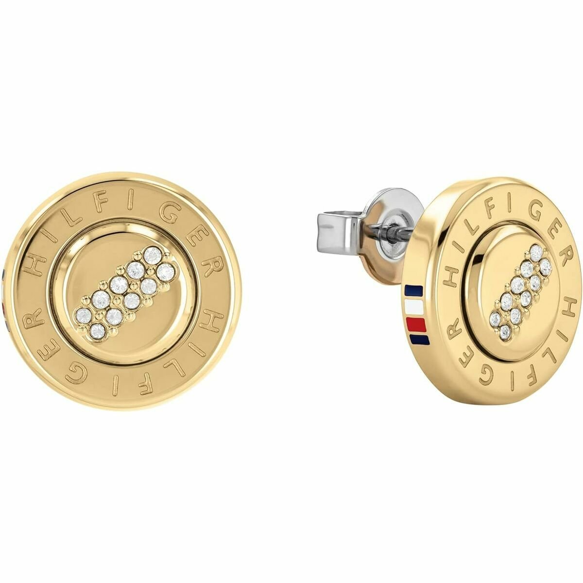 Kolczyki Damskie Tommy Hilfiger Stal nierdzewna 2 cm