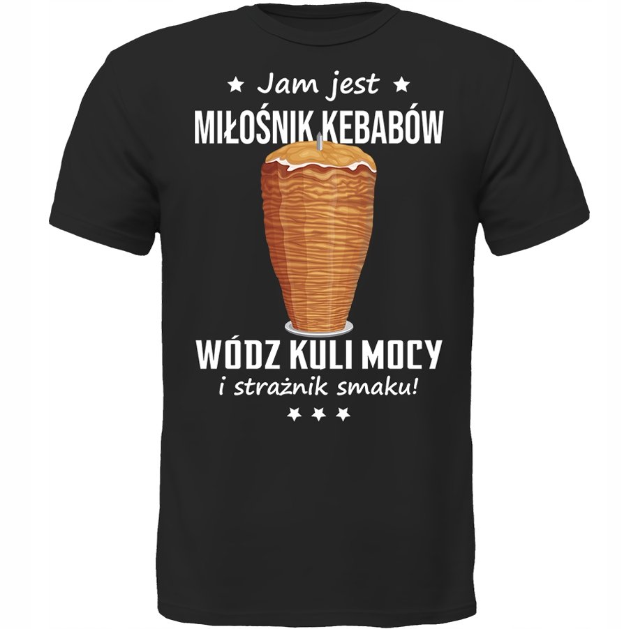 KOSZULKA JAM JEST KEBAB WÓDZ PREZENT MIŁOŚNIK