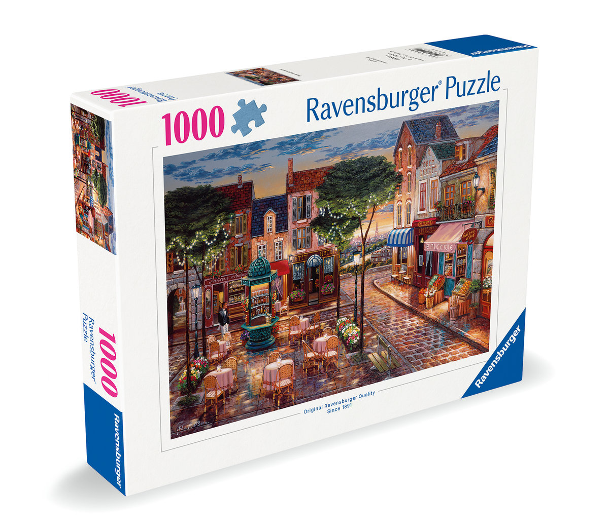 Puzzle 2D 1000 elementów: Paryż malowany