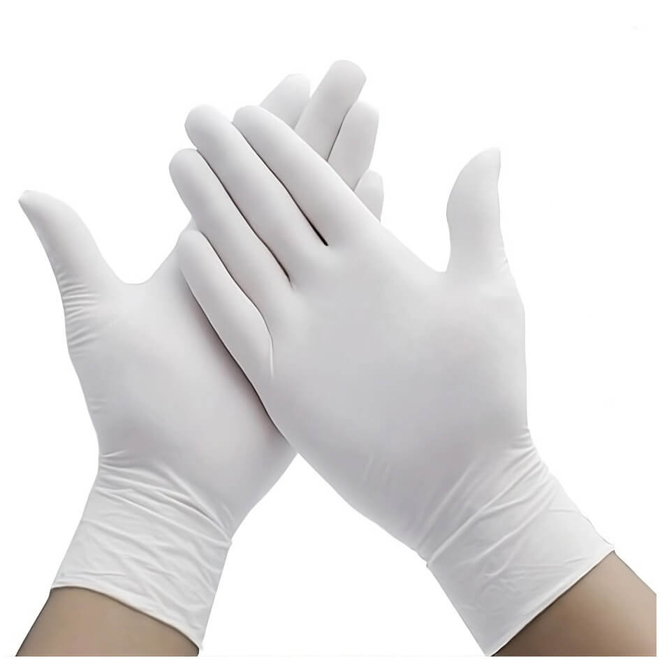 Rękawiczki Nitrylowe Mercator NITRYLEX CLASSIC WHITE Białe 100 sztuk M