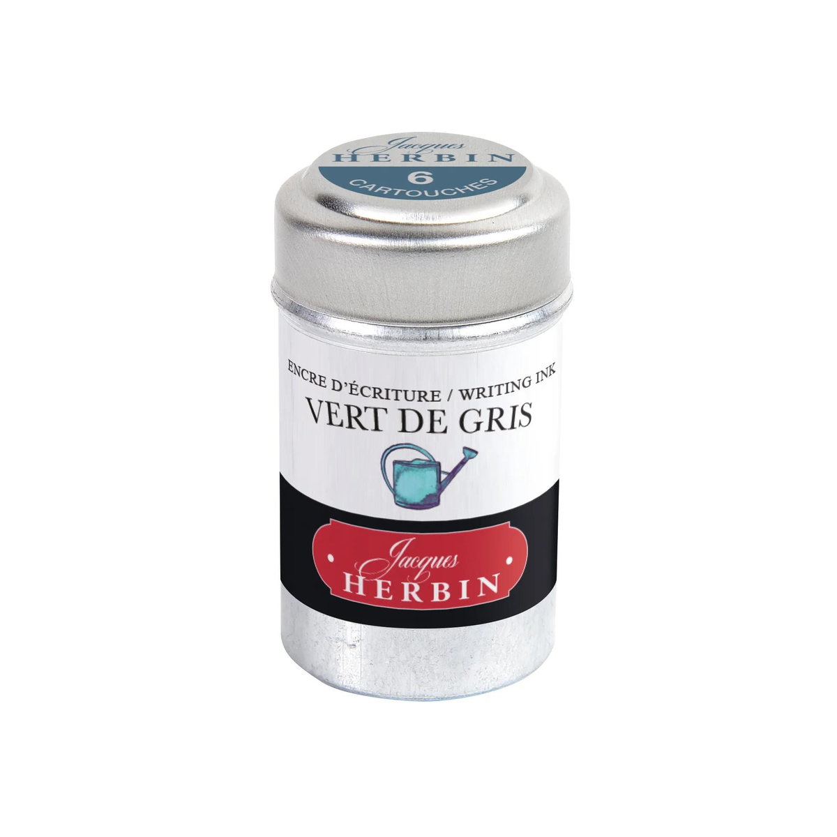 Naboje Jacques Herbin Vert de gris
