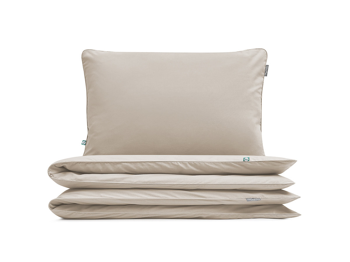 pościel basic cappuccino 90x120 cm + 1x 60x40 cm - MUMLA