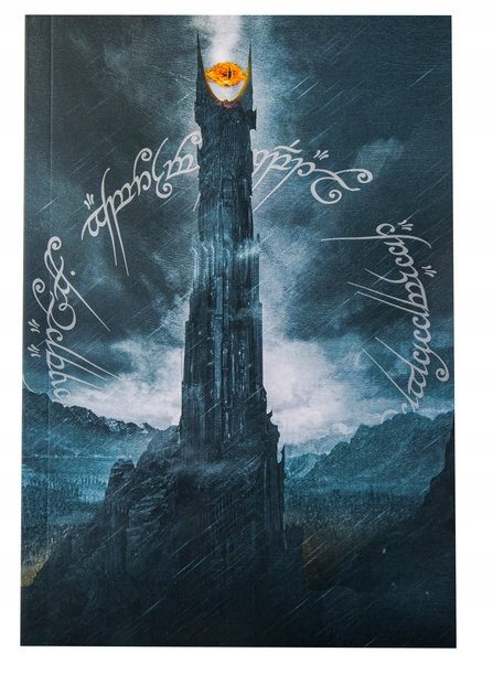 NOTES NOTATNIK ZESZYT A5 WŁADCA PIERŚCIENI LORD OF RINGS OKO SAURONA