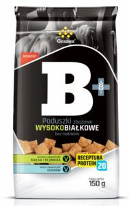 Poduszki zbożowe Wysoko Białkowe bez nadzienia 150g Granex