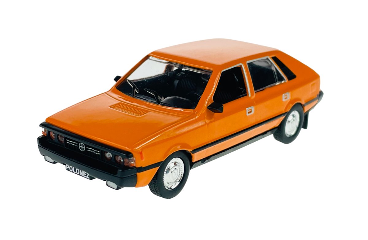 KOLEKCJA PRL FSO POLONEZ POMARAŃCZOWY 1:43