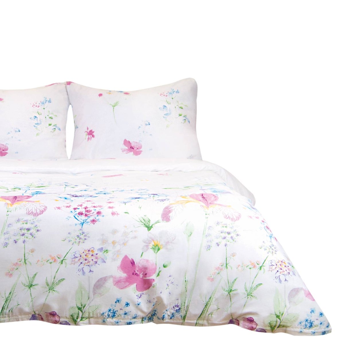 Pościel BAWEŁNIANA 180x200 3cz komplet 2x poszewka 70x80 Cotton Love miękka