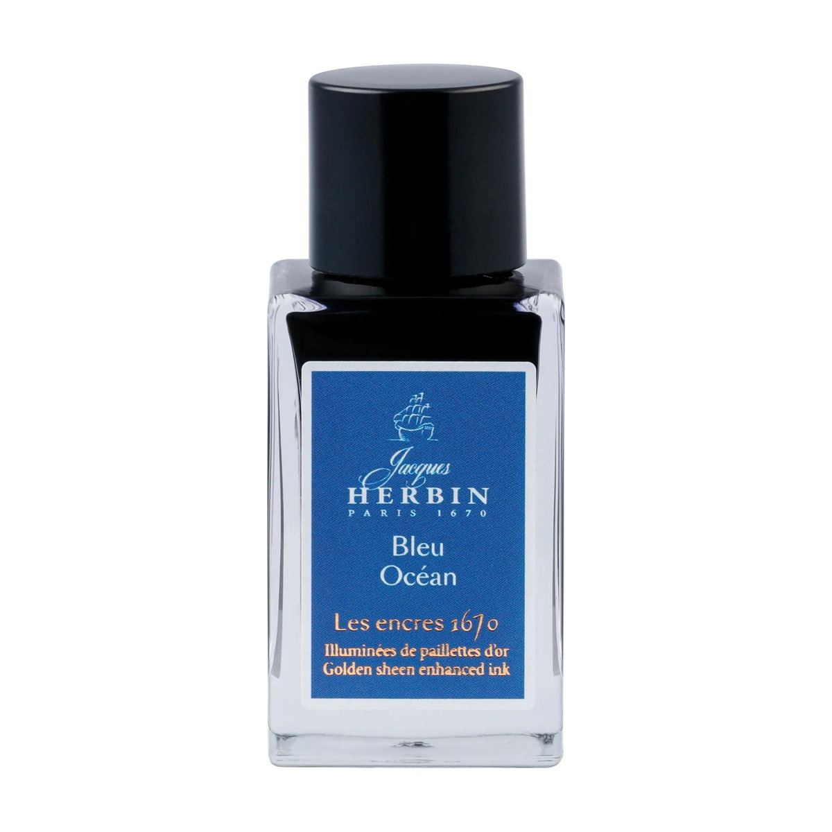 Atrament Jacques Herbin Prestige 1670 15ml Bleu Ocean