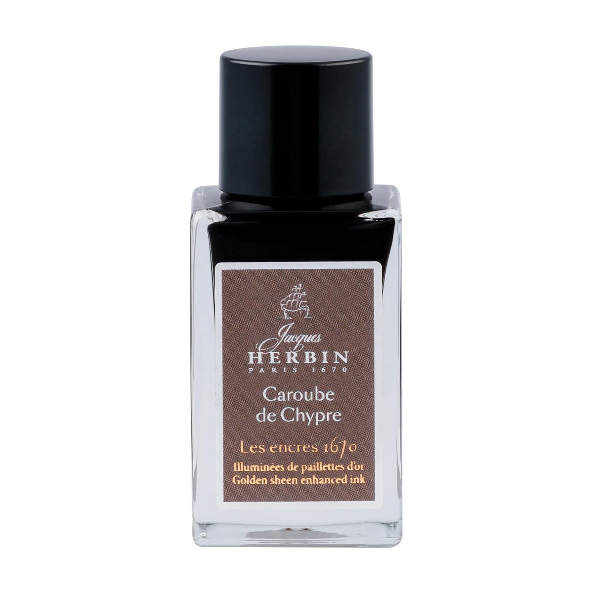 Atrament Jacques Herbin Prestige 1670 15ml Caroube de Chypre
