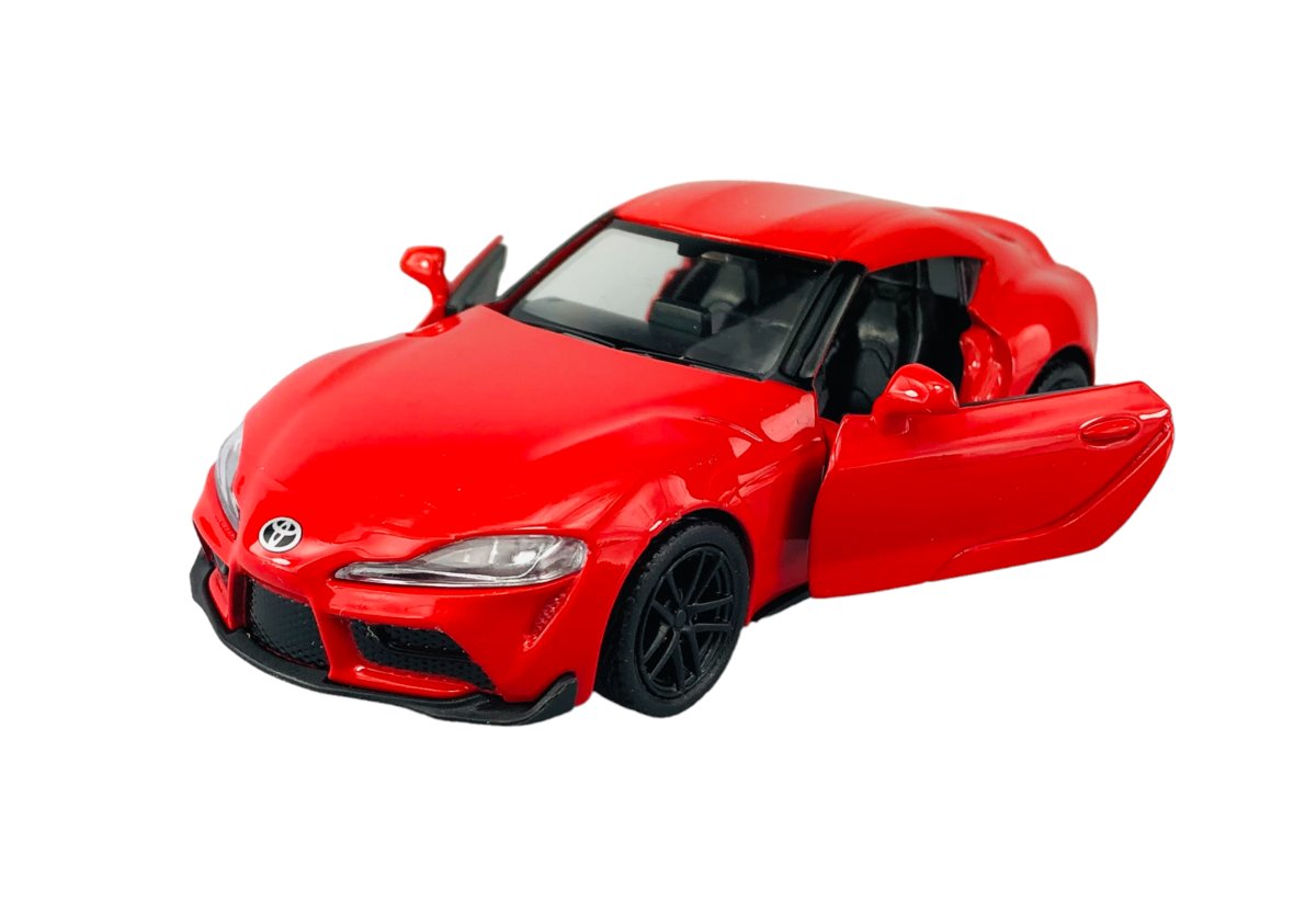 RMZ City 2020 TOYOTA SUPRA CZERWONY 12cm