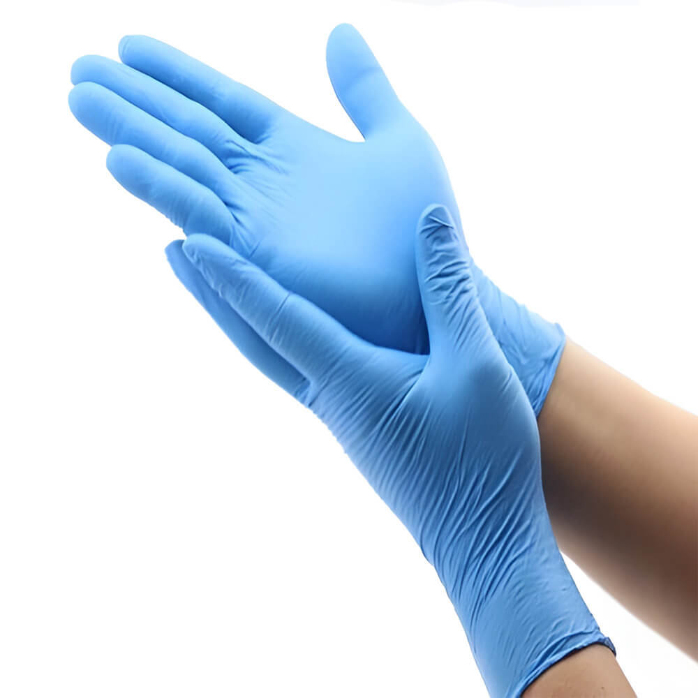 Rękawiczki Nitrylowe Mercator Nitrylex CLASSIC BLUE Niebieskie 100sztuk S