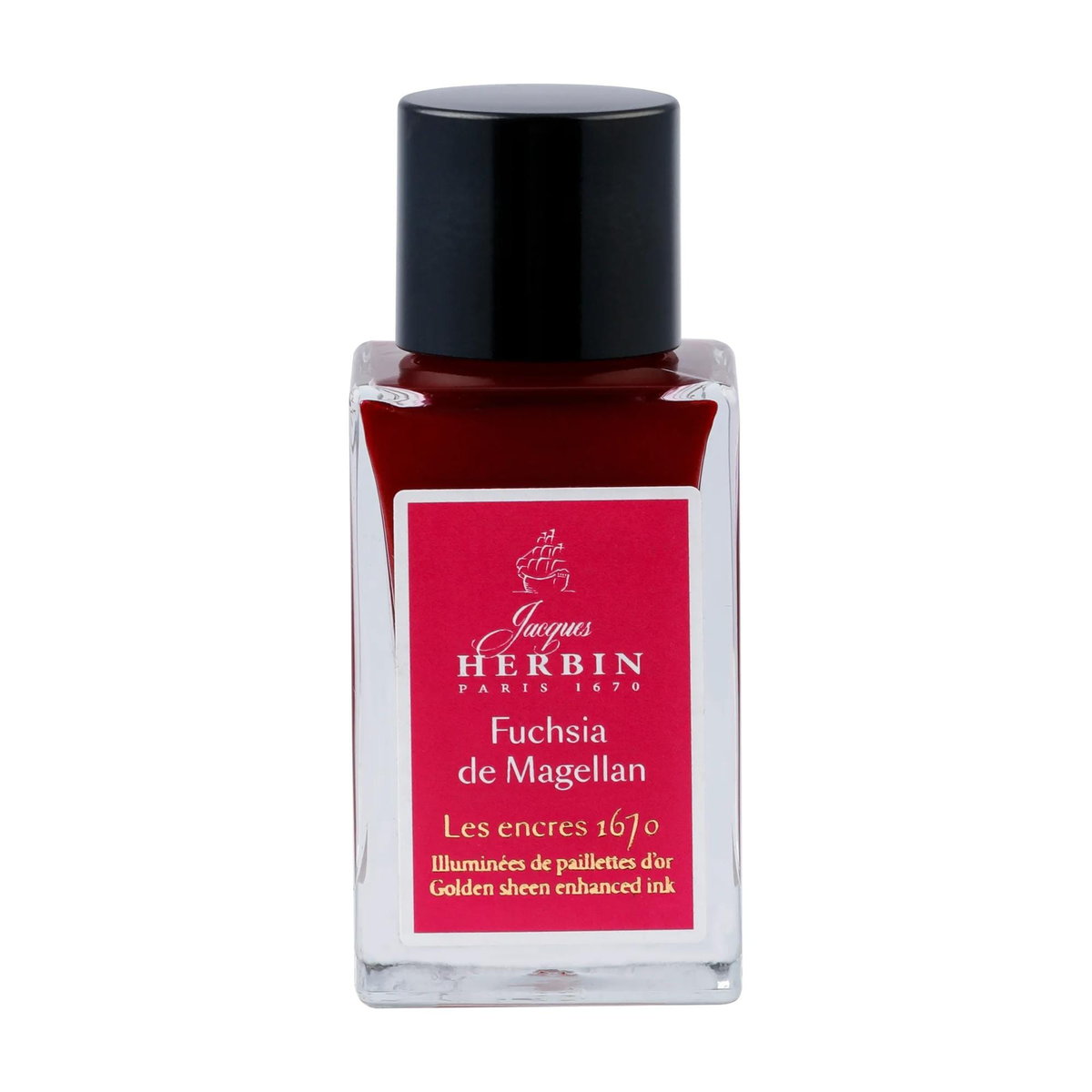 Atrament Jacques Herbin Prestige 1670 15ml Fuchsia de Magellan
