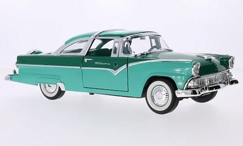 Lucky Die Cast Ford Crown Victoria Dark Green 1955 1:18 92138G
