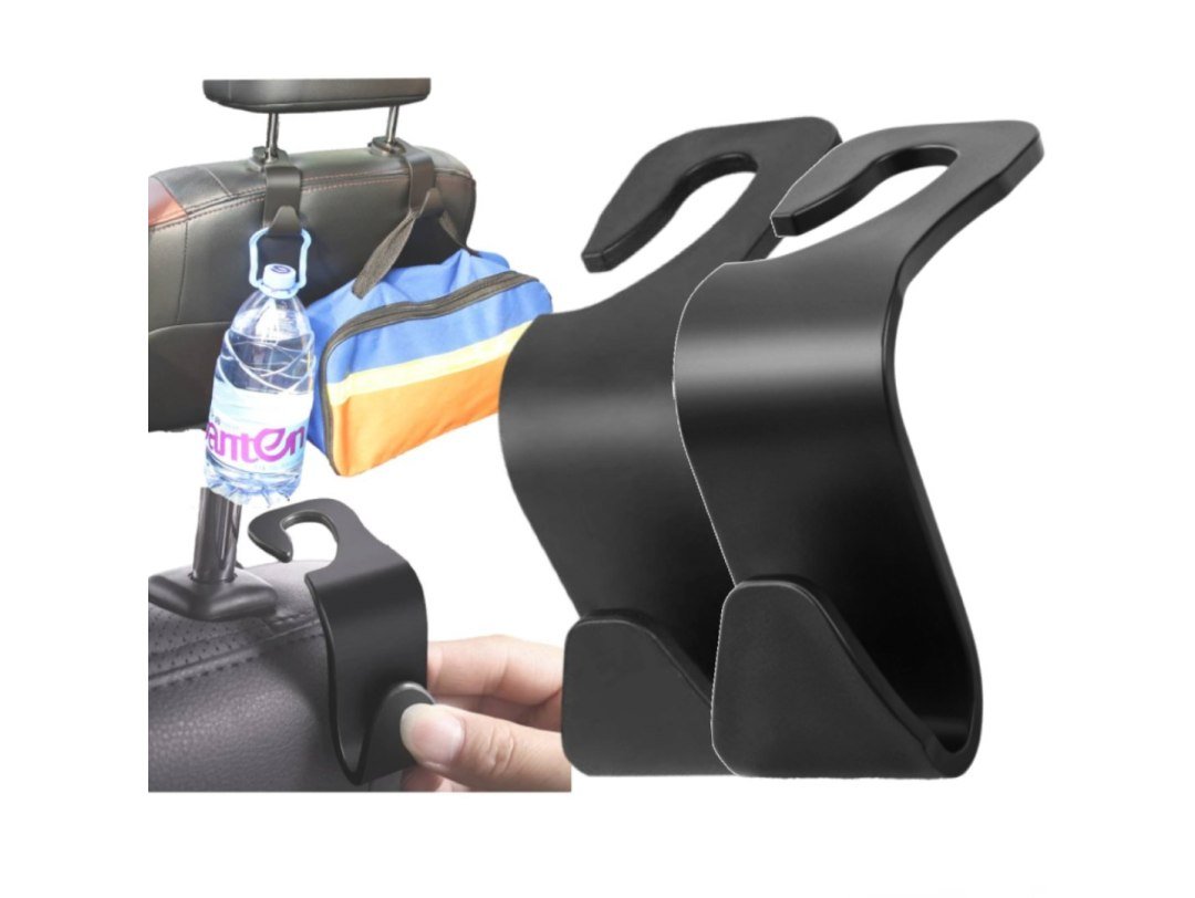 2X Wieszak Hak Na Zagłówek Na Torebkę Torbę Zakupy Uchwyt Haczyk Samochodu