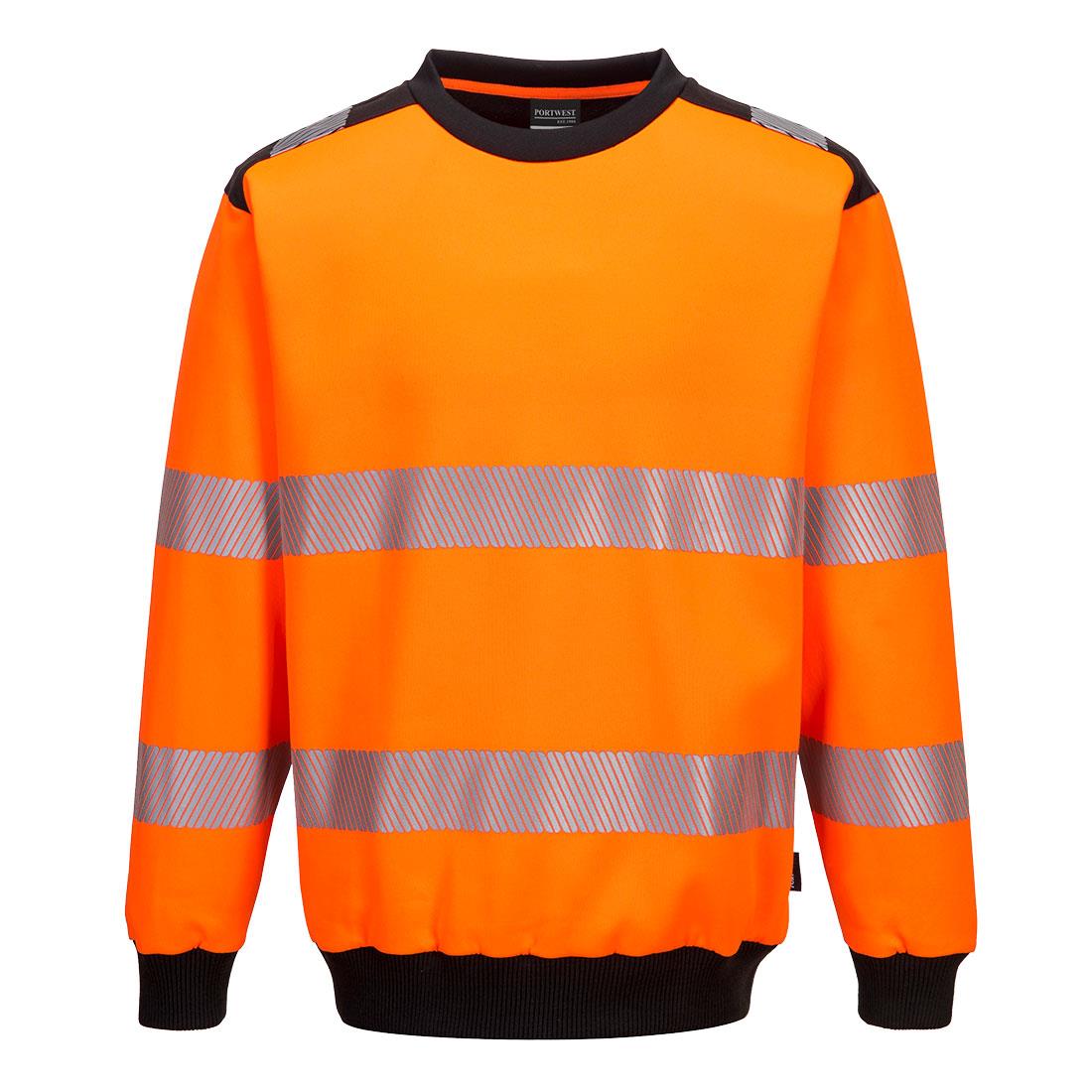 Portwest PW379 BLUZA OSTRZEGAWCZA PW3; POMARAŃCZOWY/CZARNY