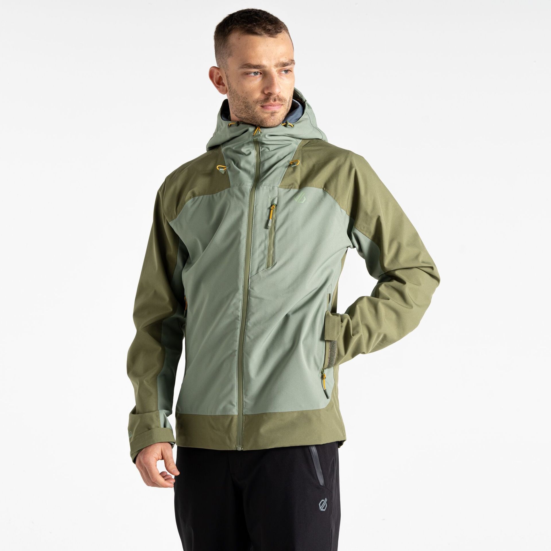 Dare 2b - Męska Kurtka Przeciwdeszczowa Mountain Series II Zielony, Rozmiar: XL