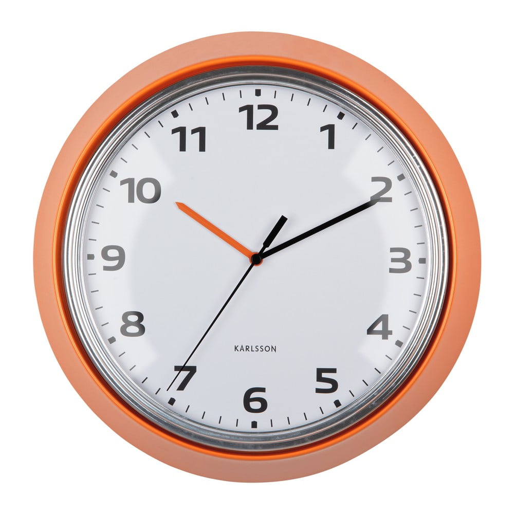 Zegar ścienny ø 34 cm Modern Retro – Karlsson