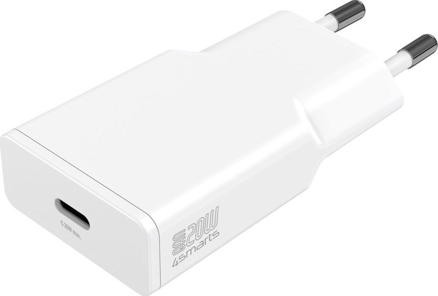 Ładowarka 4smarts 4smarts Ladegerät PDPlug Slim 20W GaN 1C + USB-C Kabel 1,5 m