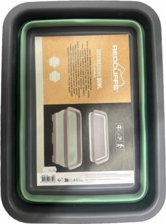 Koopman Miska składana turystyczna silikonowa 37,5x27,5x12 cm