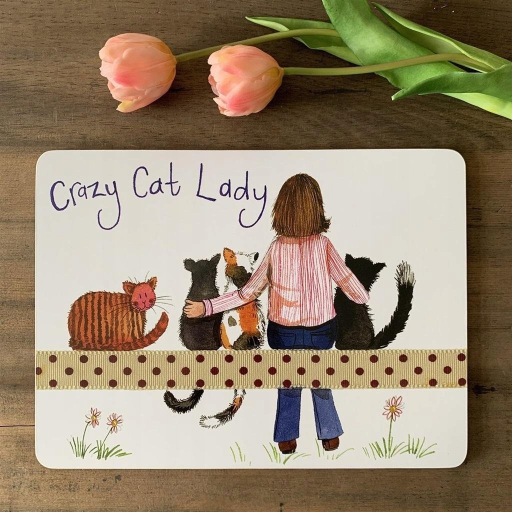 Teka Podkładka pod talerz MT57 Crazy Cat Lady Kociara