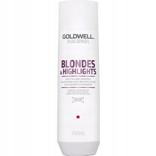 Goldwell Anti Yellow Szampon do włosów blond niwelujący żółty odcień 250ml